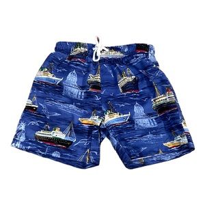 Big Fish baby swim trunks size 6 Mo